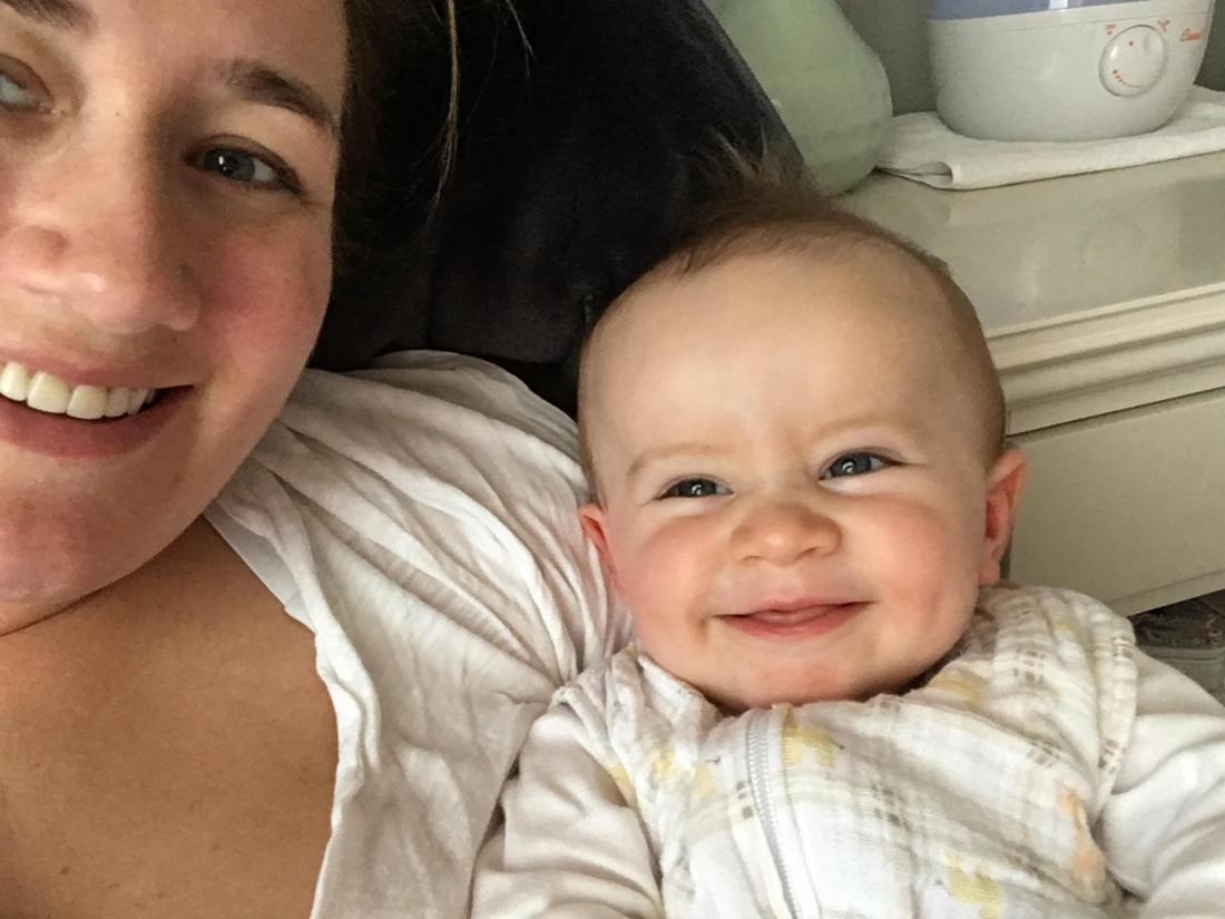 Smiling Erin &amp; Emma